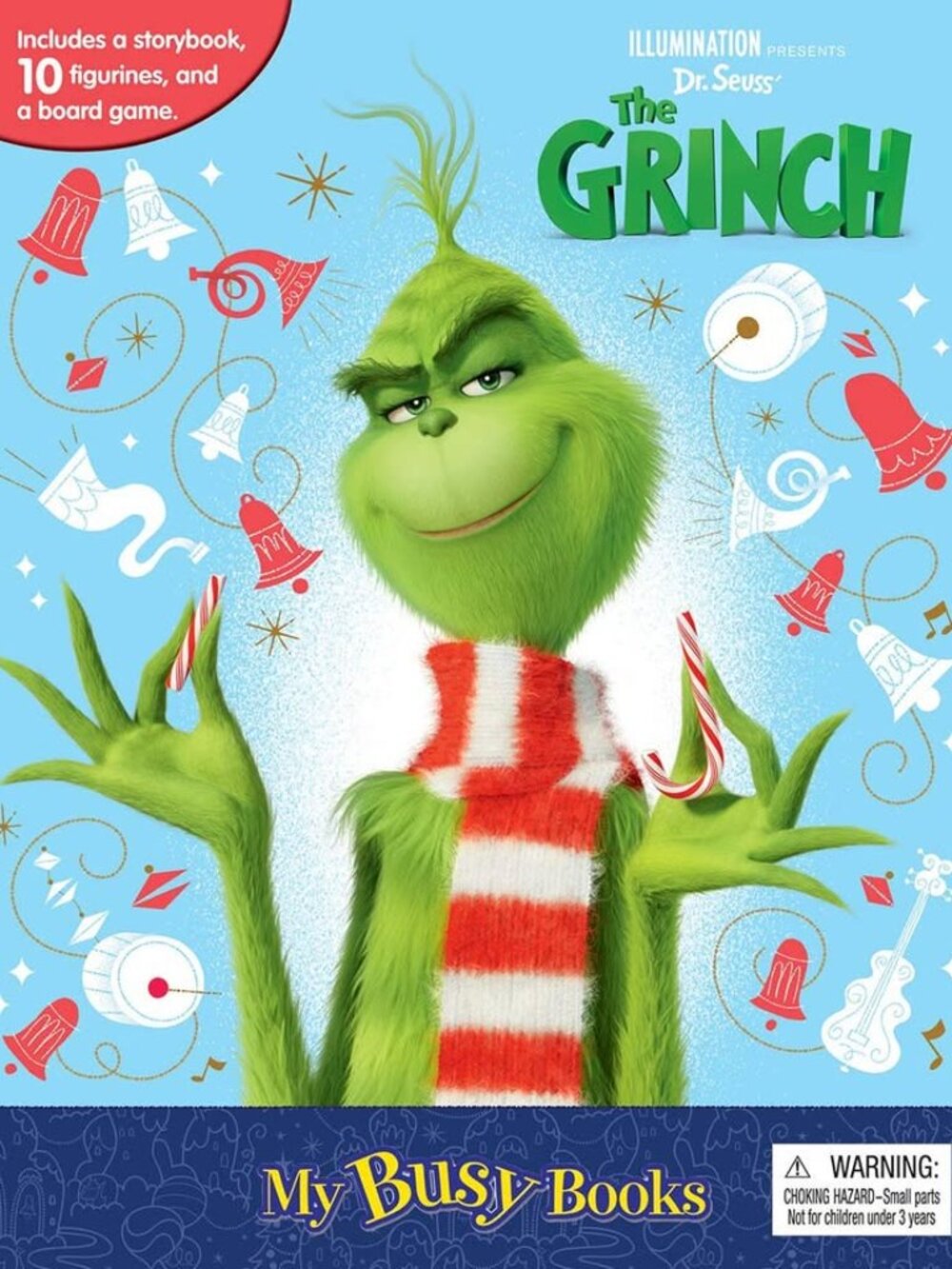 Dr. Seuss Grinch Movie My Busy Books Board book